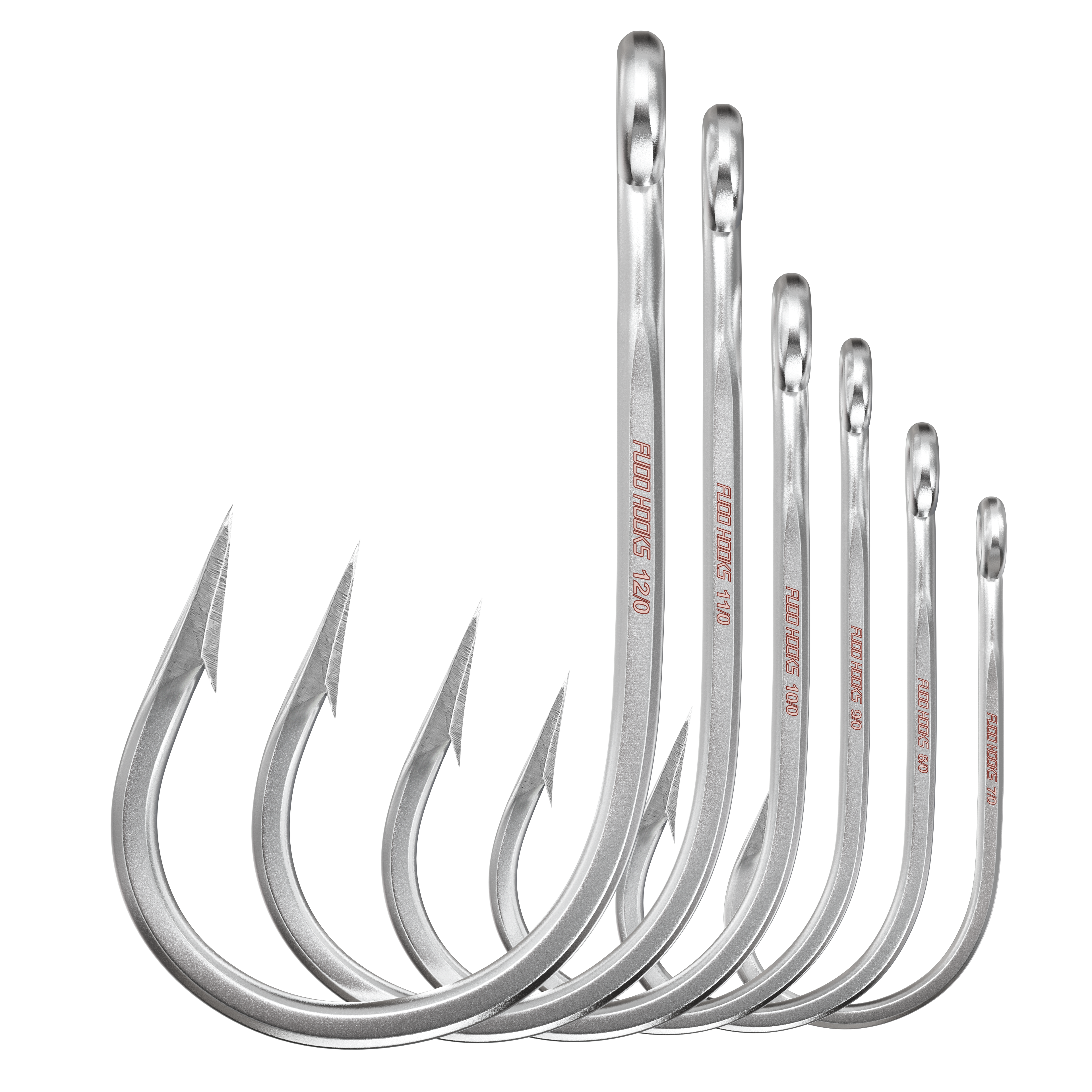 FUDO Southern Tuna Ringed Eye Hooks FUDO Southern Tuna Ringed Eye Hooks