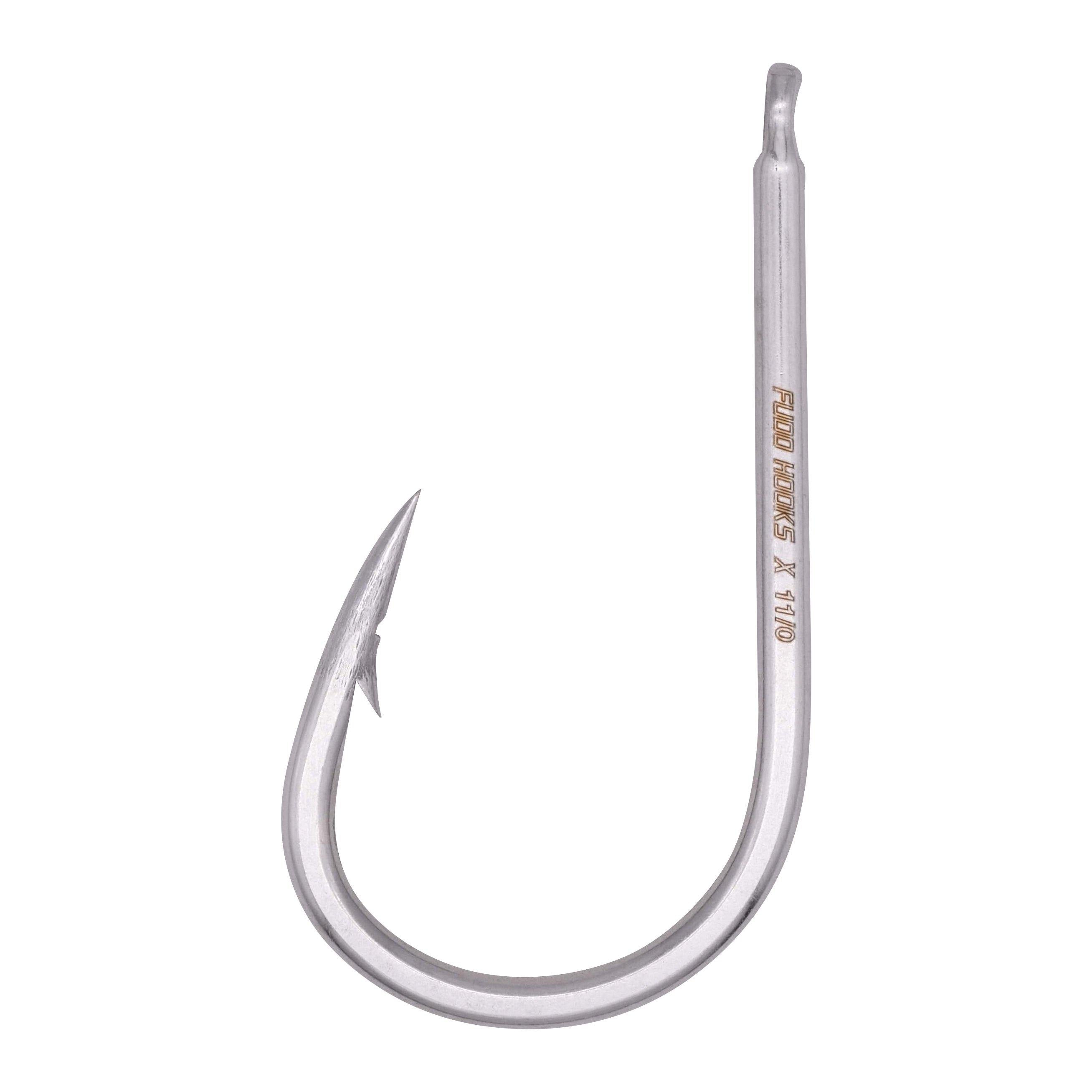 Super Ocean "Grander" Curved Needle Eye Hooks - FUDO Fishing
