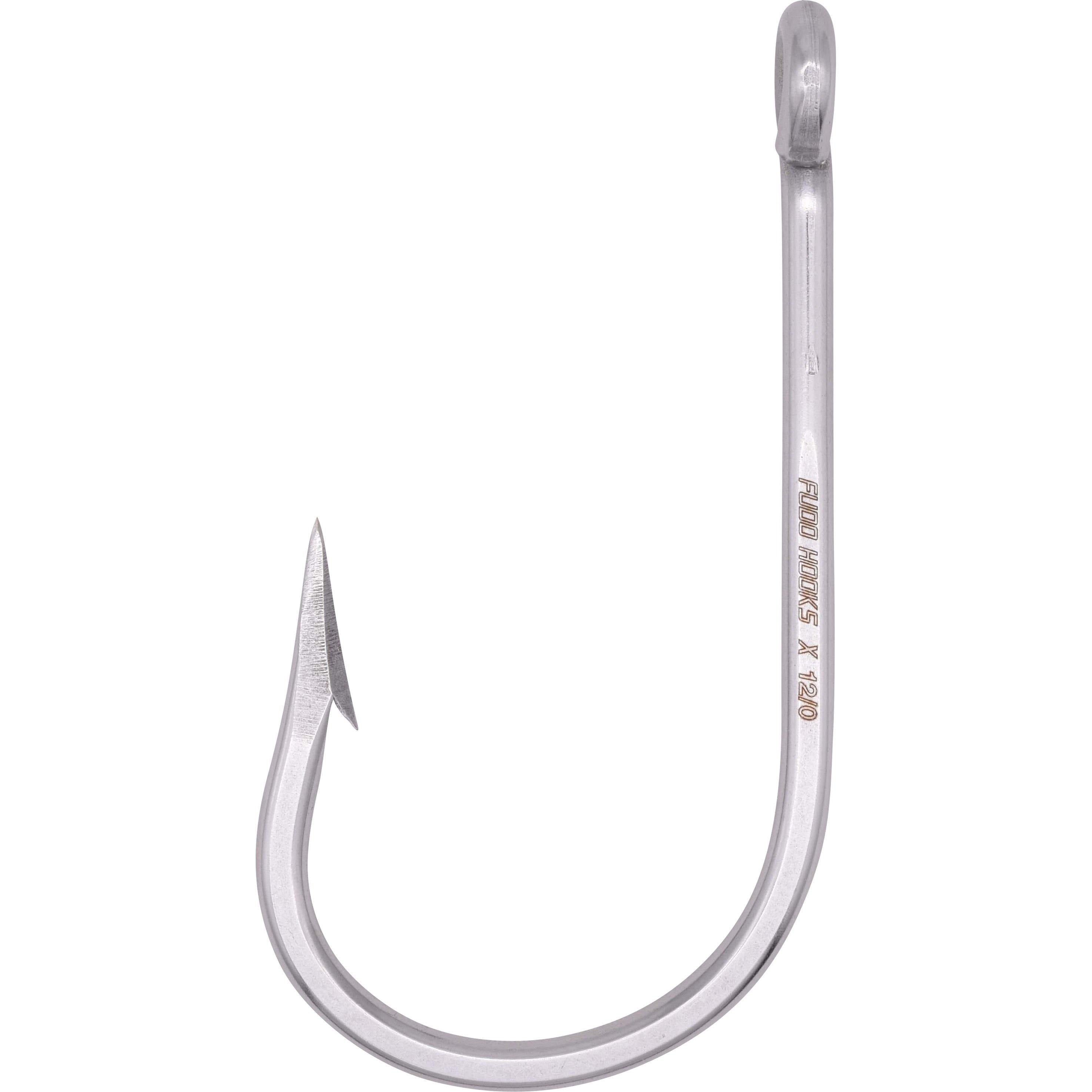 Super Ocean Tuna Ringed Eye Hooks - FUDO Fishing