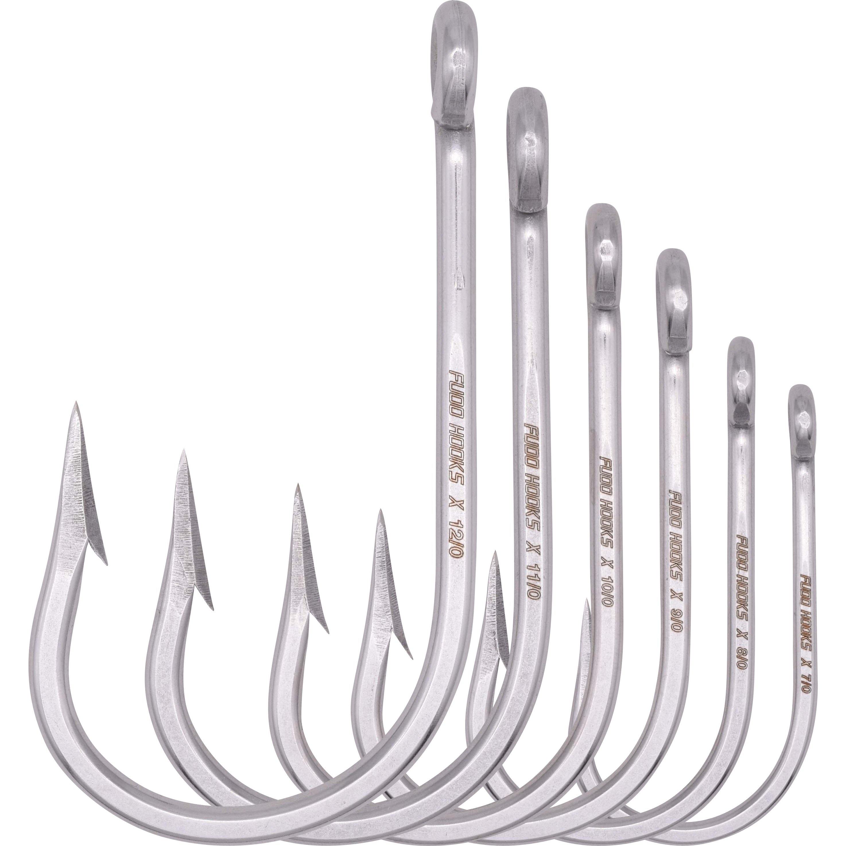 FUDO Super Ocean Tuna Ringed Eye Hooks 10/0