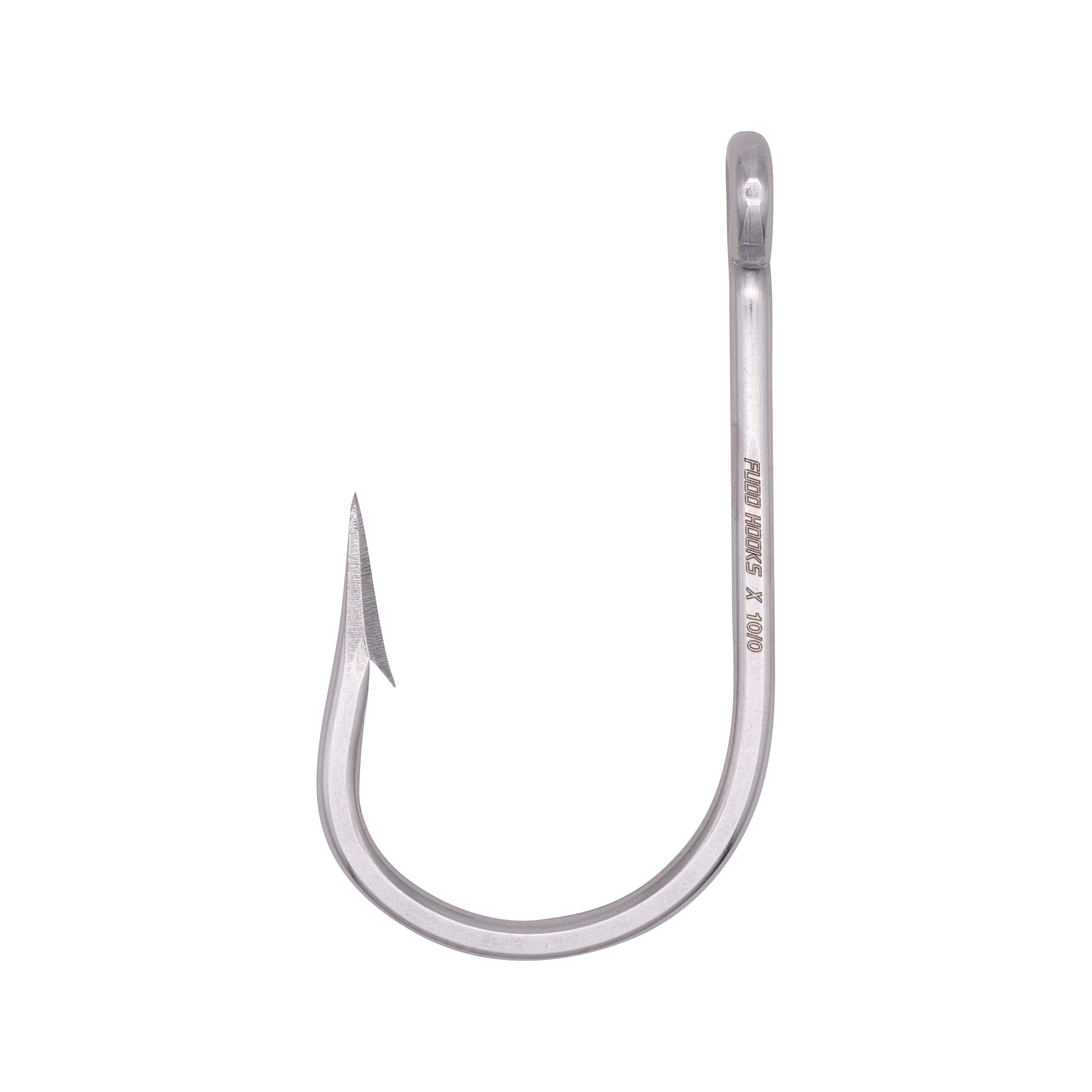 Super Ocean Tuna Ringed Eye Hooks - FUDO Fishing