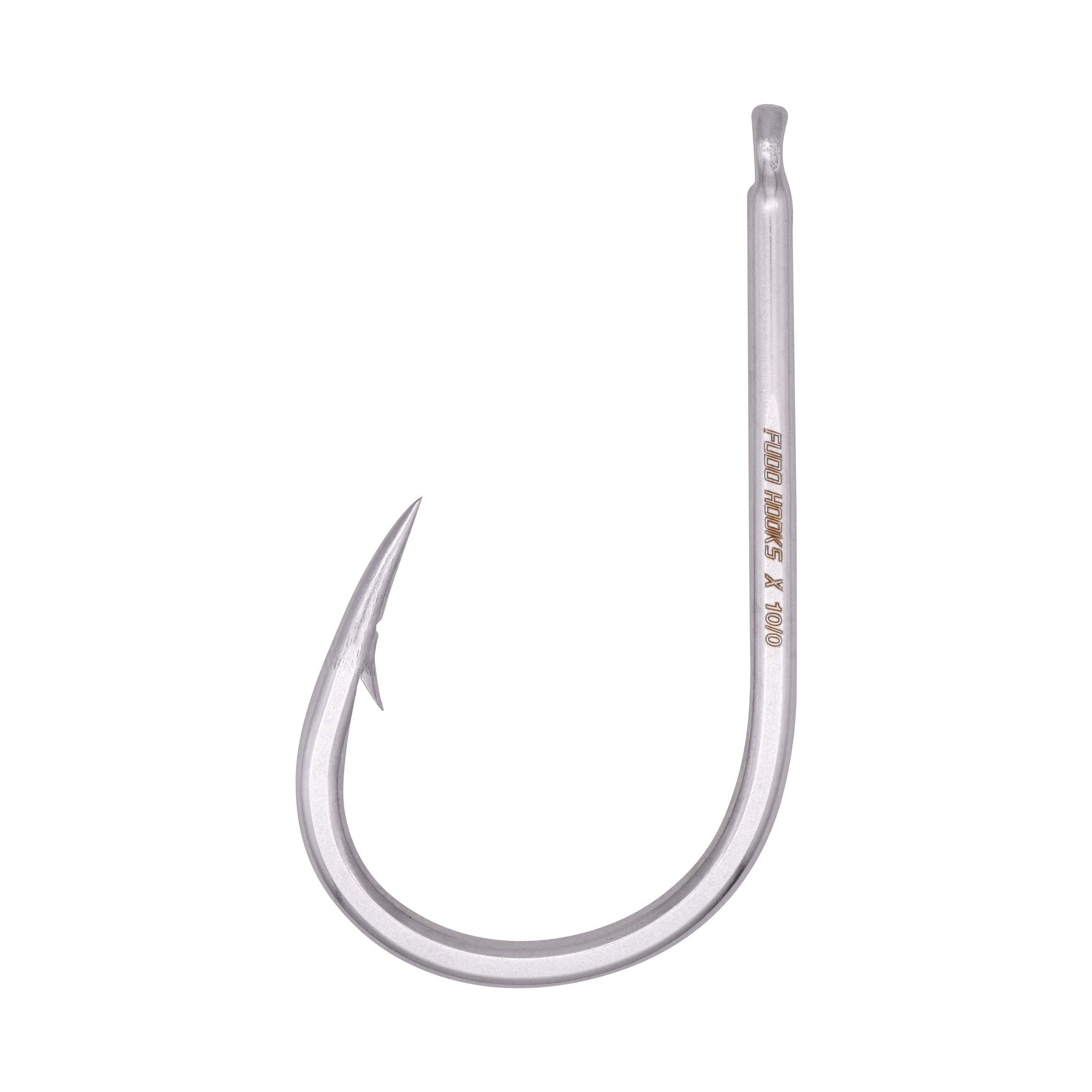 Super Ocean "Grander" Curved Needle Eye Hooks - FUDO Fishing