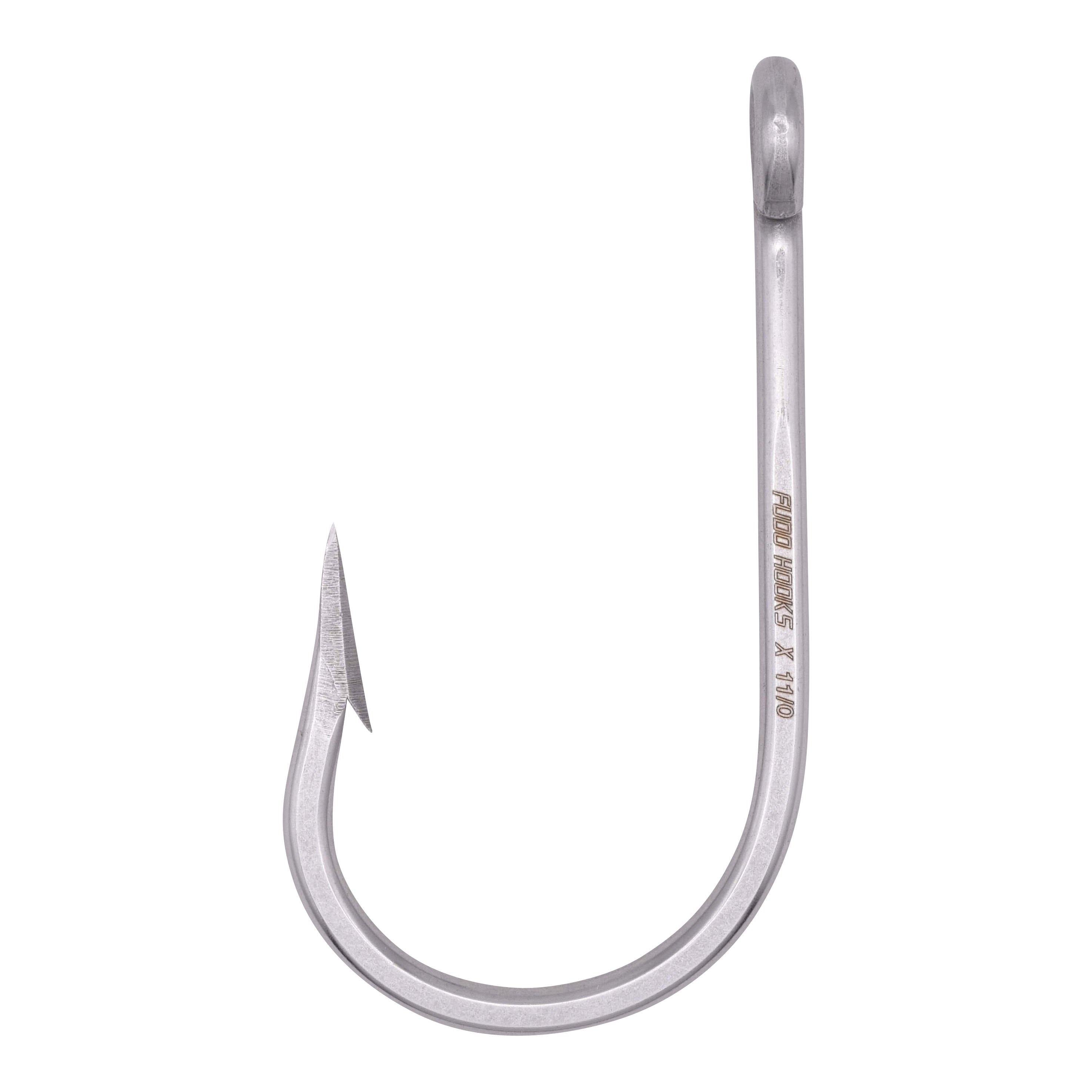 Super Ocean Tuna Ringed Eye Hooks - FUDO Fishing