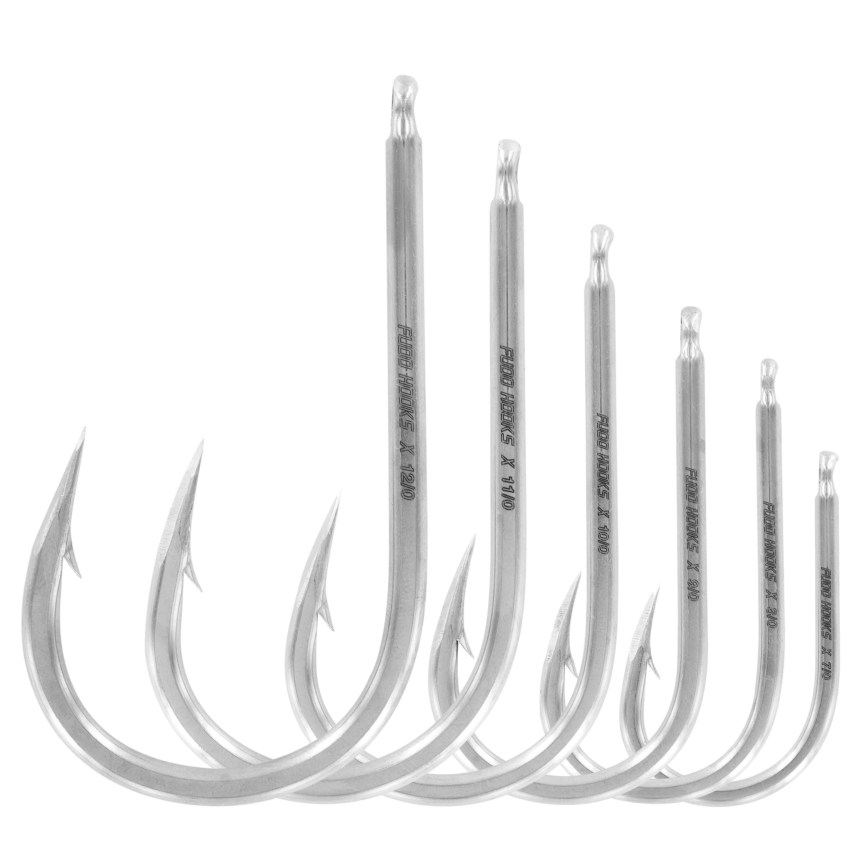 Super Ocean Kona Cut Needle Eye Hooks - FUDO Fishing