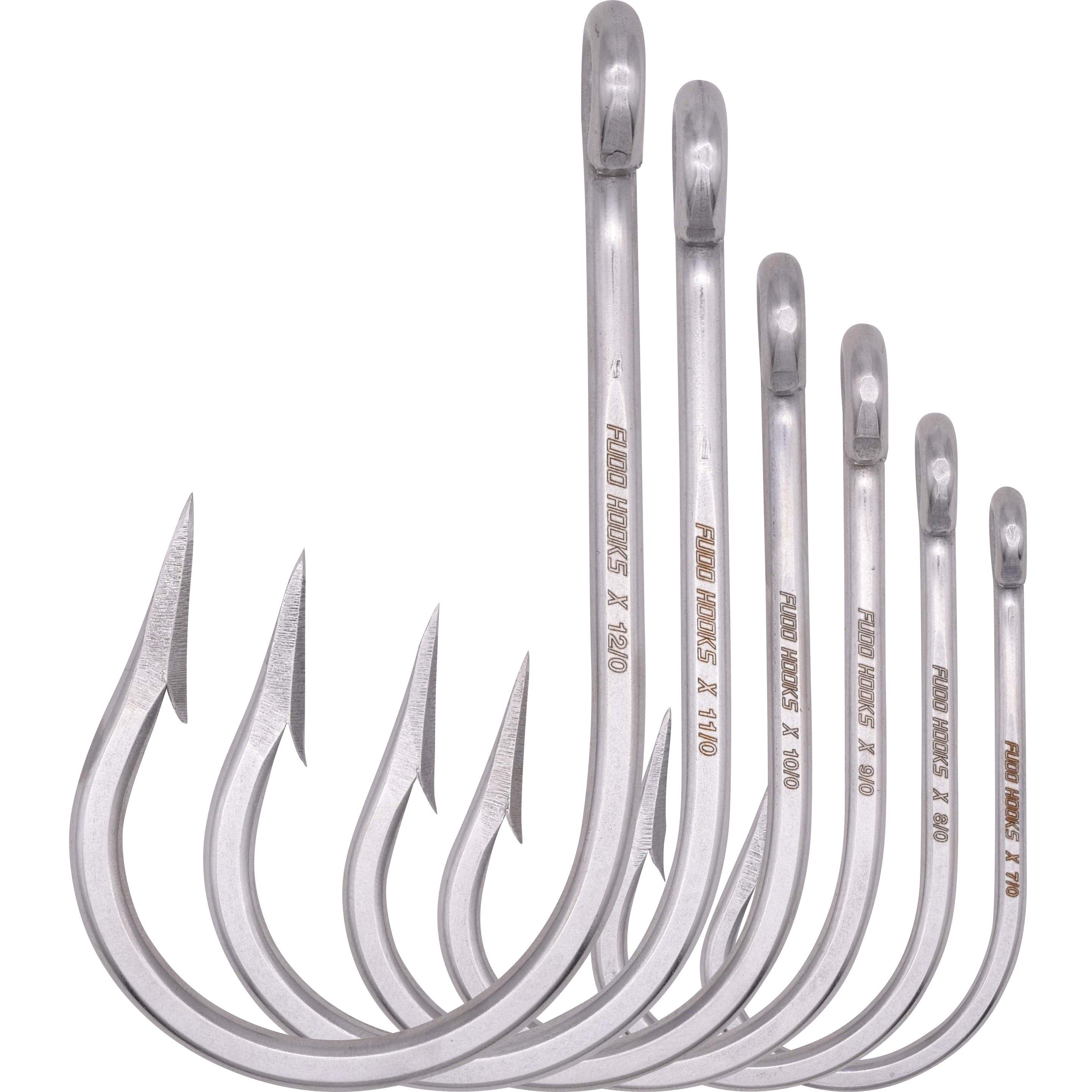 Super Ocean Southern Tuna Ringed Eye Hooks - FUDO Fishing