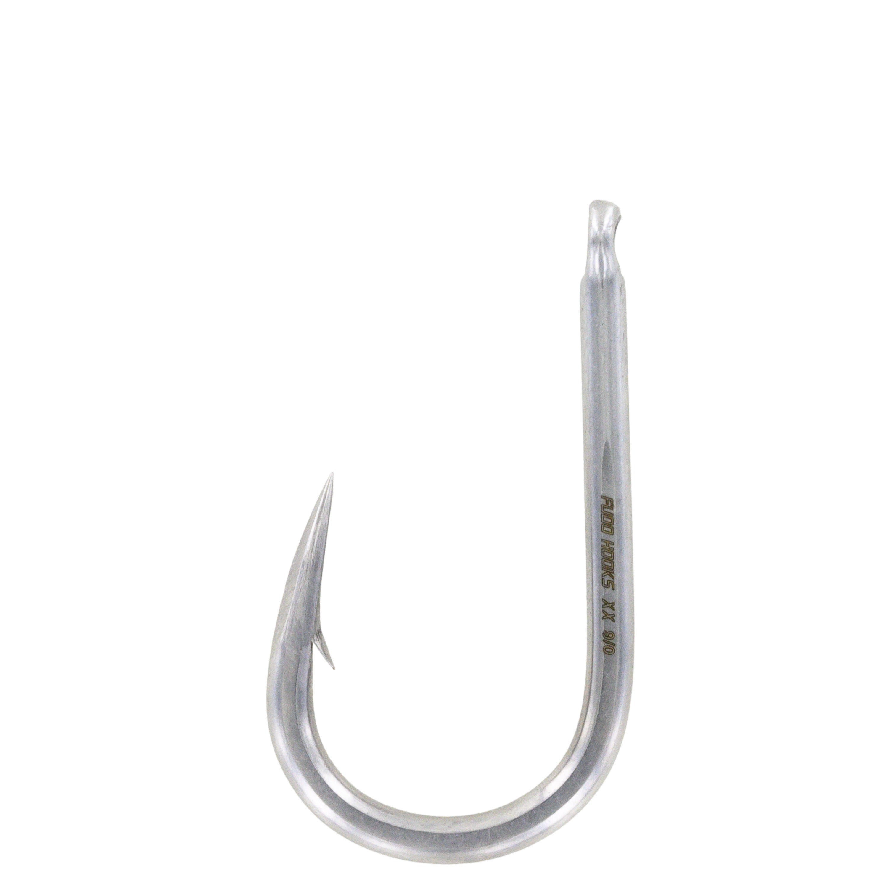 Fudo Curved Pa'a Needle Eye Hooks 8/0 (2 Pack)