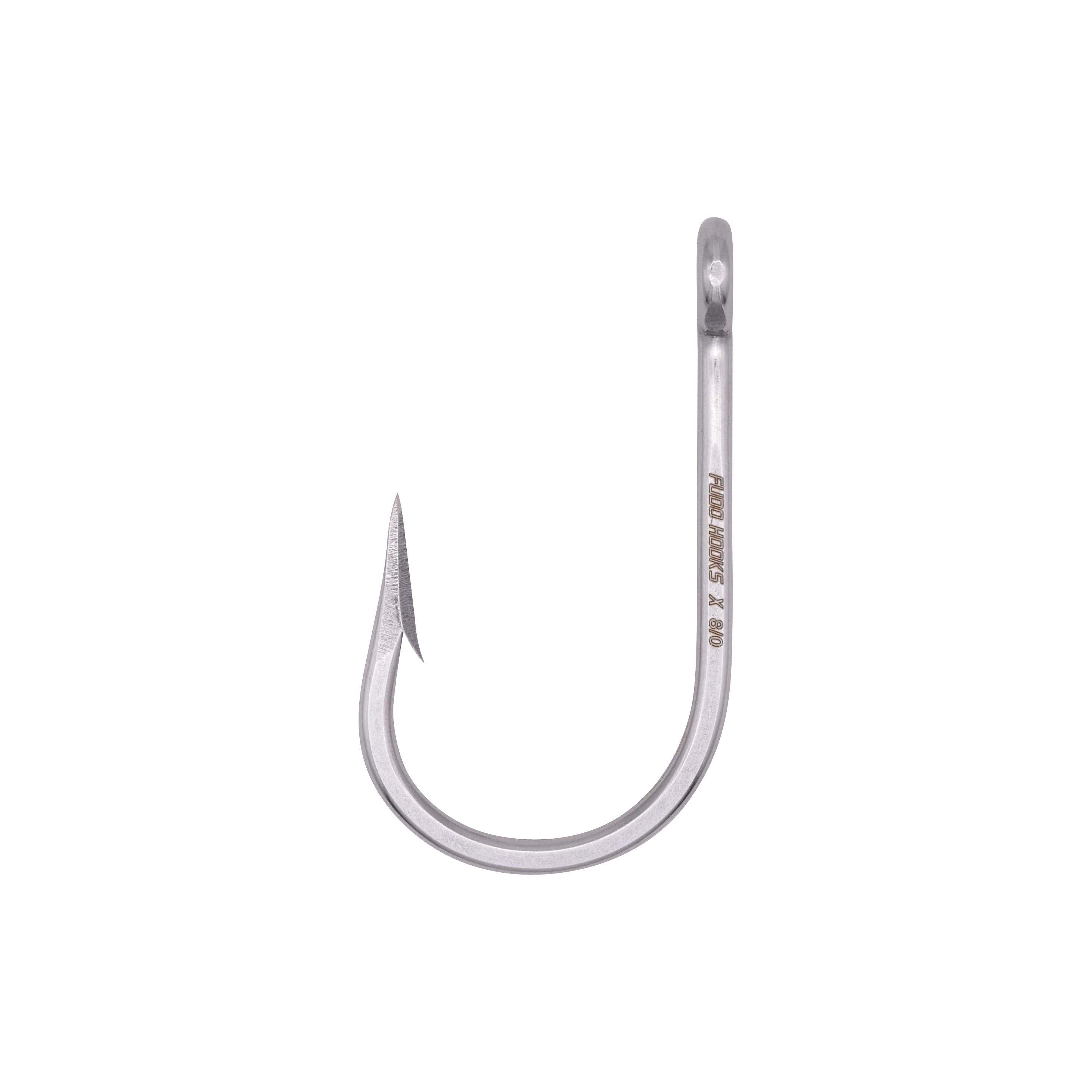 Super Ocean Tuna Ringed Eye Hooks - FUDO Fishing