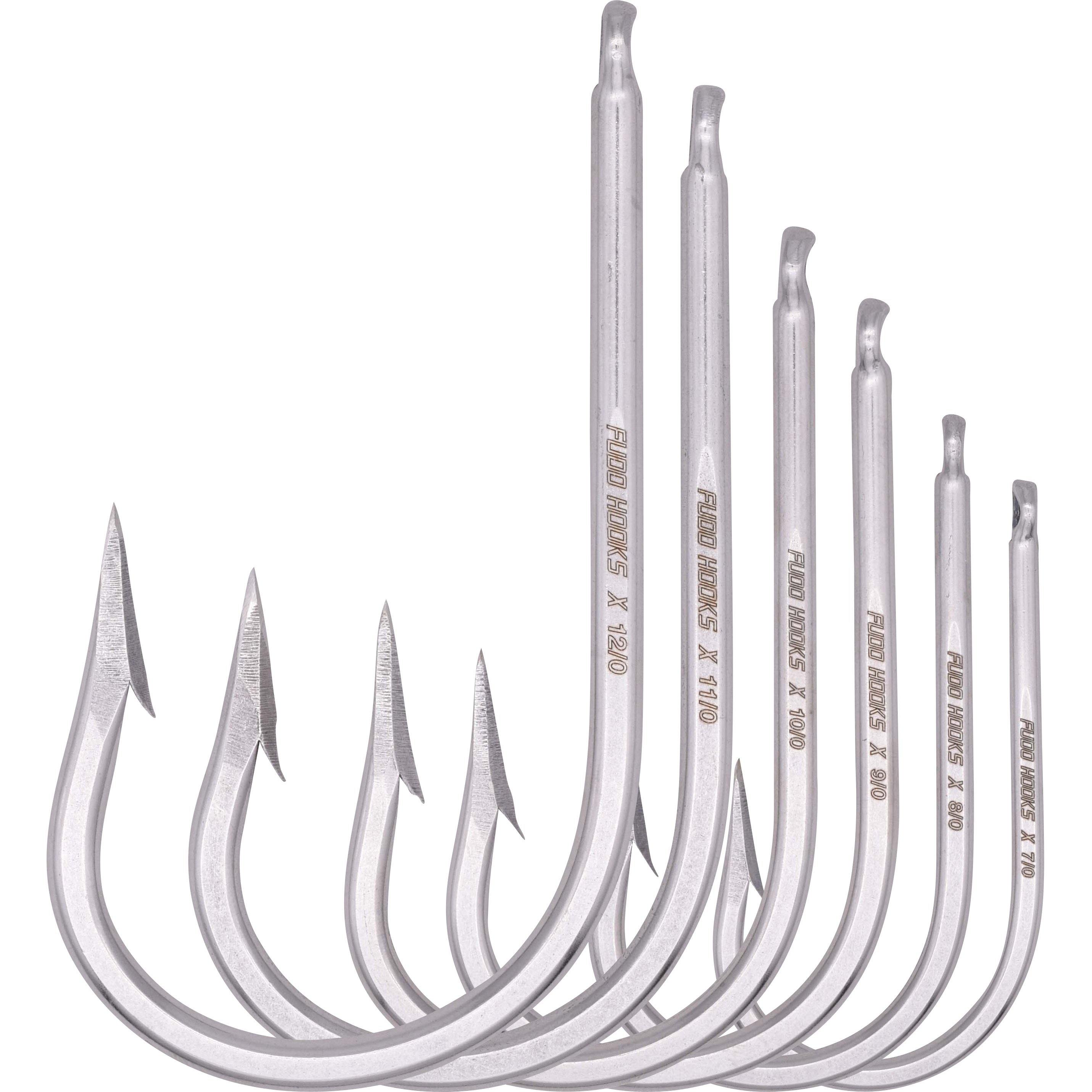 Super Ocean Tuna Needle Eye Hooks - FUDO Fishing
