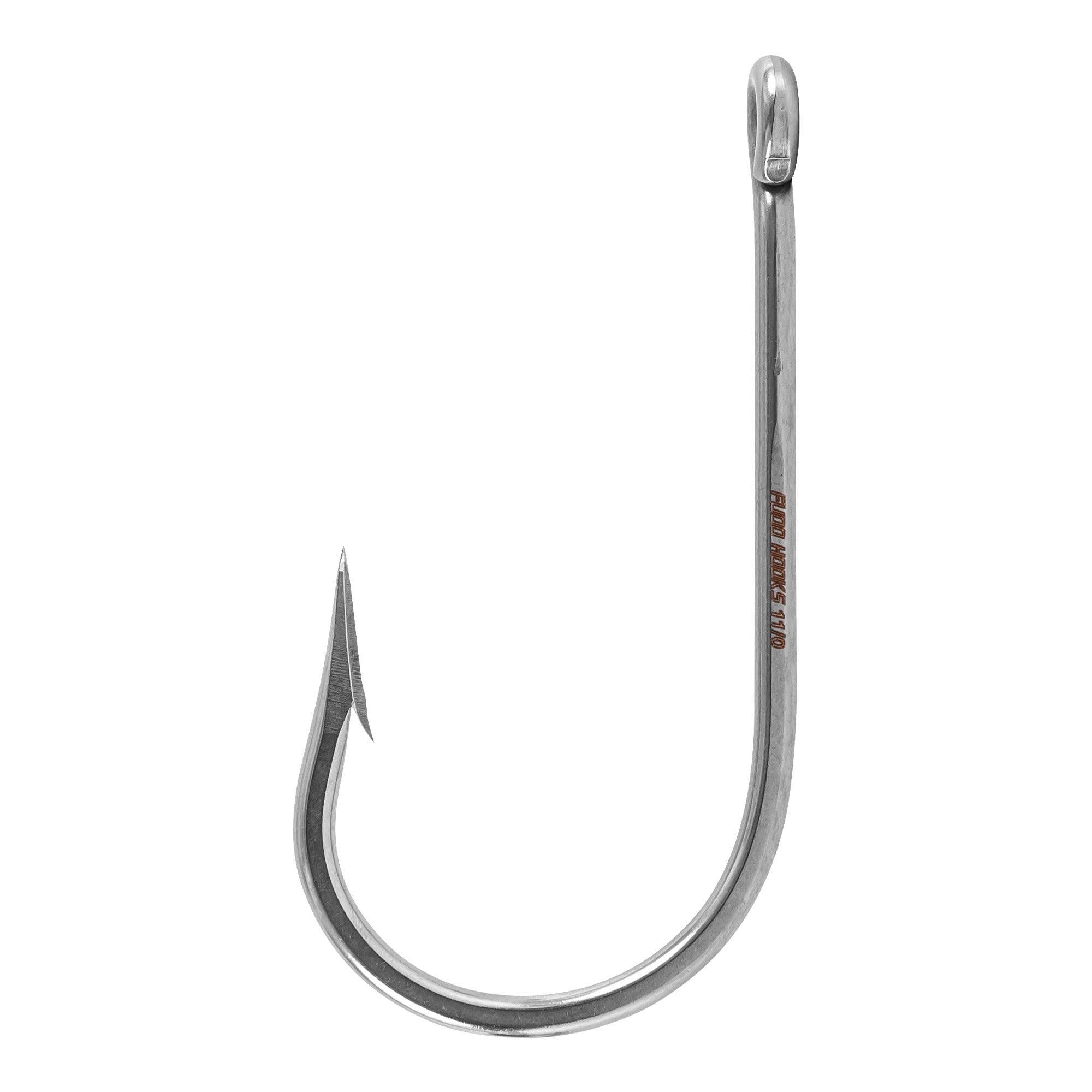 Tuna Ringed Eye Hooks - FUDO Fishing