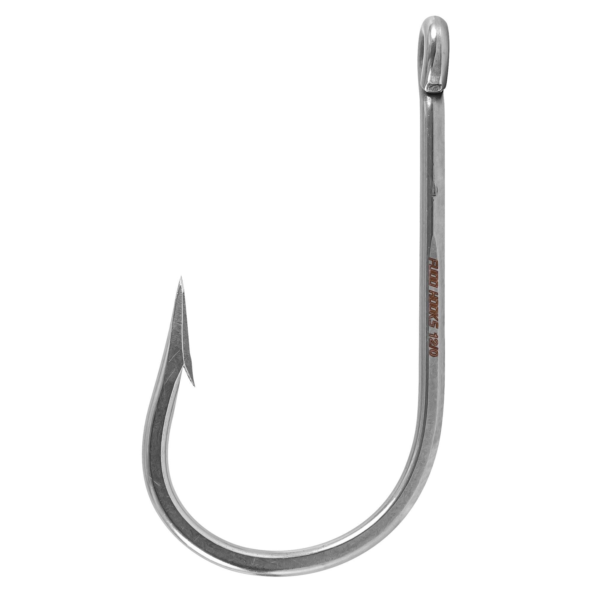 Tuna Ringed Eye Hooks - FUDO Fishing