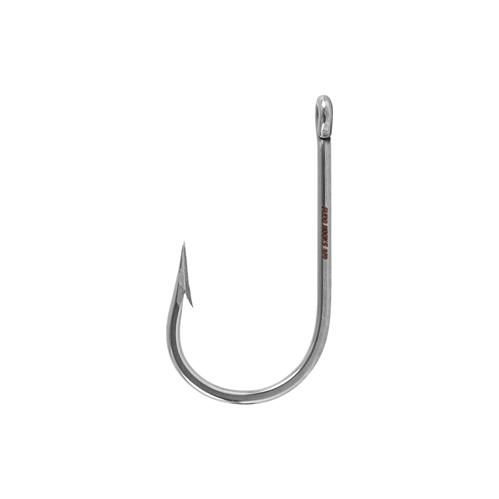 Tuna Ringed Eye Hooks - FUDO Fishing