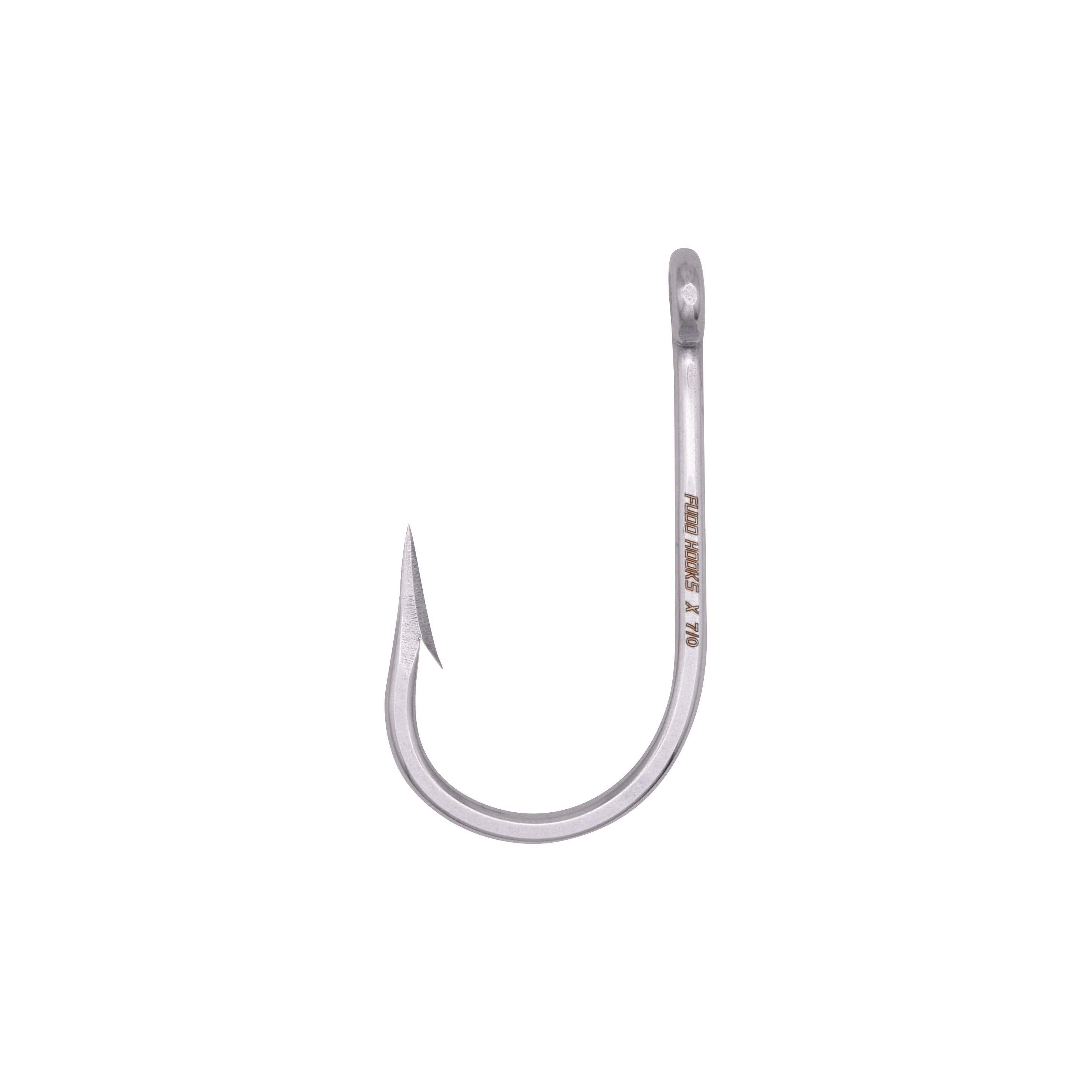 Super Ocean Tuna Ringed Eye Hooks - FUDO Fishing